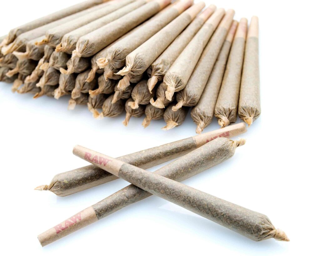 "Premium cannabis pre-rolls with a smooth and potent smoke experience." "Handcrafted pre-rolls filled with high-quality, indoor-grown cannabis strains." "Assorted pre-rolls featuring top-tier concentrates, designed for relaxation." "Convenient pre-rolls, ready to enjoy, made with the finest cannabis buds." "Pre-roll selection with a variety of strains, perfect for any cannabis enthusiast."
